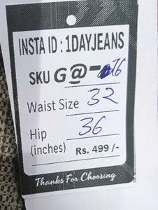 G@76 Size-32 Slim Jeans