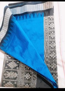 Banarasi Patta Blue Saree