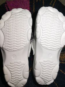 Crocs White Clogs...