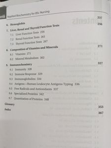 Applied Biochemistry For Bsc Nursing By Manjula Sh