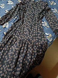 PATTERNED MAXI DRESS