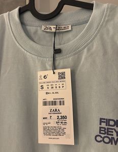 Zara Graphic Print Tee ( NEW WITH TAG)