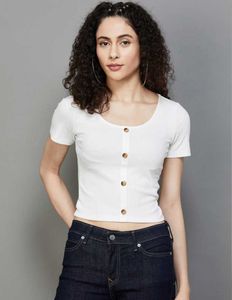 Scoop Neck Ribbed Top 🩷💥
