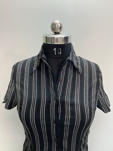 Striped Button-Down Shirt