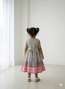 Cute  Dress homemade age 3- 6 year  girl