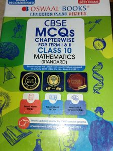 Oswaal Class 10 CBSE Mcq's Booklet