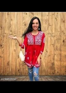 Kurti With Half Inner