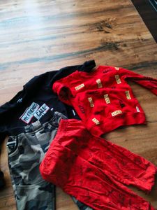 Combo Boys&#39; Outfit Set of t shirts and pants