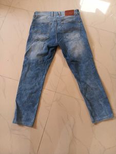 Acid Wash Denim Jeans
