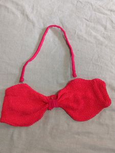 Neon Pink Backless Bra
