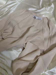 🍑✨Zara Knit Bolero Top