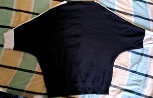 Black Light-weight Wool Top