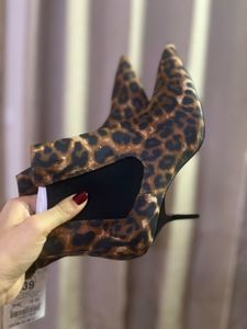 Cheetah Print Kitten Heels New With Tag Boots