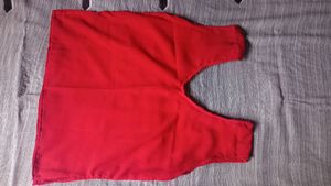Red Crop Top Multiple Uses