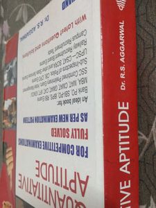 Quantitative Aptitude by Dr. R.S. Aggarwal