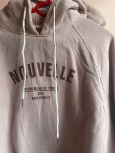 Peach Baggy Hoddie For Women