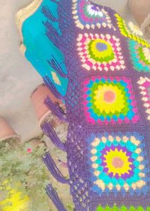 Beautiful crochet shawl🌹😚