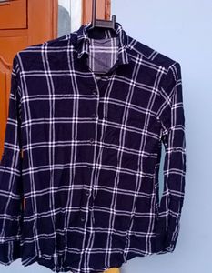 ⛔SALE⛔💥PRICE DROP💥Navy Blue Checked Shirt