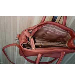 Caprese Peach Bag