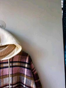 Plaid Hoodie Sweatshirt