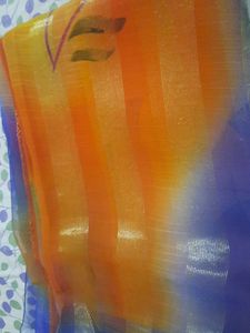 Zaree Two In One Color Saree For Party Wear