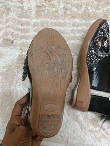 Embellished Fur Boots