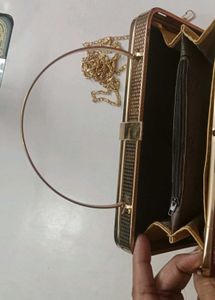 New Elegant Beaded Clutch