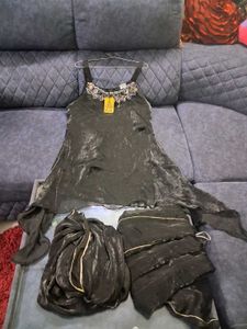 Elegant Black Kurta Set