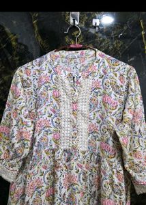 Multicolored Floral Kurta