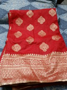 Beautiful Red Saree