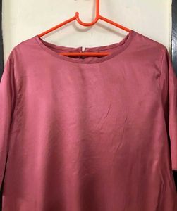 Soft Simple Satin Top (Anne Klein)