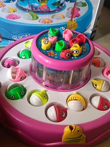 Double Layer Fishing Game For Kids