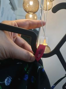 Price Drop : Black Floral Off shoulder Dress