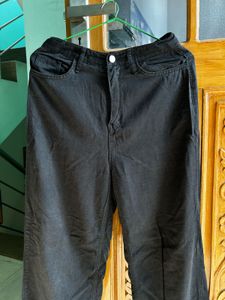 Wide Leg Black Pants
