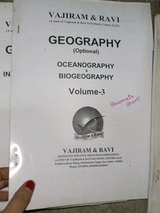 Vajiram &amp; Ravi Geography Vol. 1