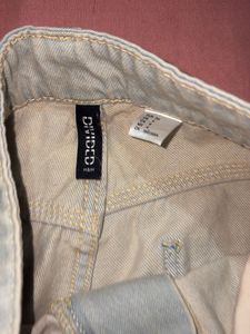 Light Wash Cargo Jeans