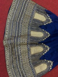 Elegant Blue Lehenga Choli Set