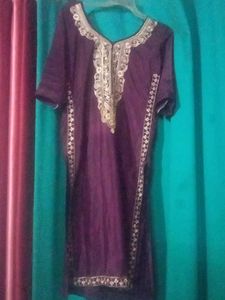 Crepe Salwar kurti