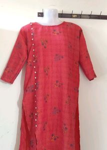 Pretty Peach Kurta