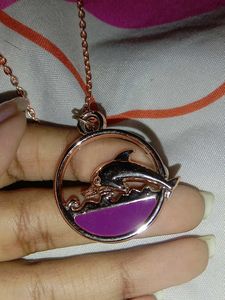 Cute Dolphin Pendant Necklace