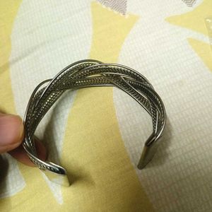 Boho bracelet and oxidised earrings