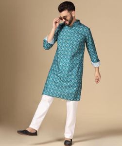 Men's Printed Kurta