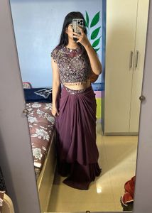 This Is An Indo Western Dress