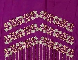 Embroidered blouse Material