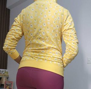 Here &amp; Now Floral Print Hoodie