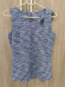 Studiofit Blue Space Dye Tank Top