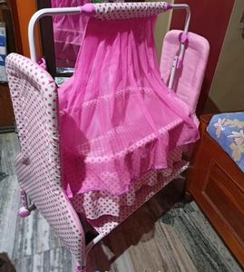 Swing baby cradle