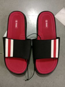 Max Black & Red Flip Flops