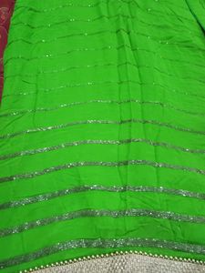 Green Saree