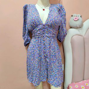 💜  ZARA Romantic Floral Dress! 💜